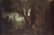 Claude Lorrain, Landscape with the Temptations of St.Anthony Abbot